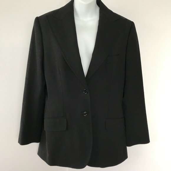 Dolce & Gabbana Jackets & Blazers - Dolce & Gabbana VINTAGE Women's Classic flattering black Vintage Blazer sz EU 48